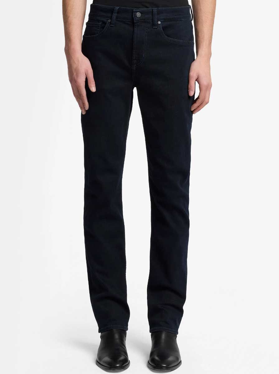 7 for all mankind Jeans 7 For All Mankind - Jeans - Slimmy Luxe Performance Blue Black Denim