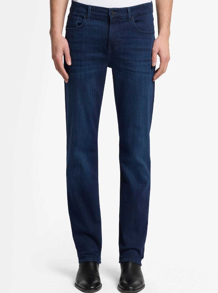 7 for all mankind Jeans 7 For All Mankind - Jeans - Slimmy Luxe Performance Blue Denim