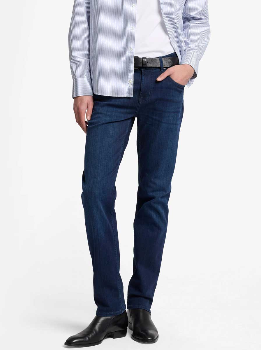 7 for all mankind Jeans 7 For All Mankind - Jeans - Slimmy Luxe Performance Blue Denim
