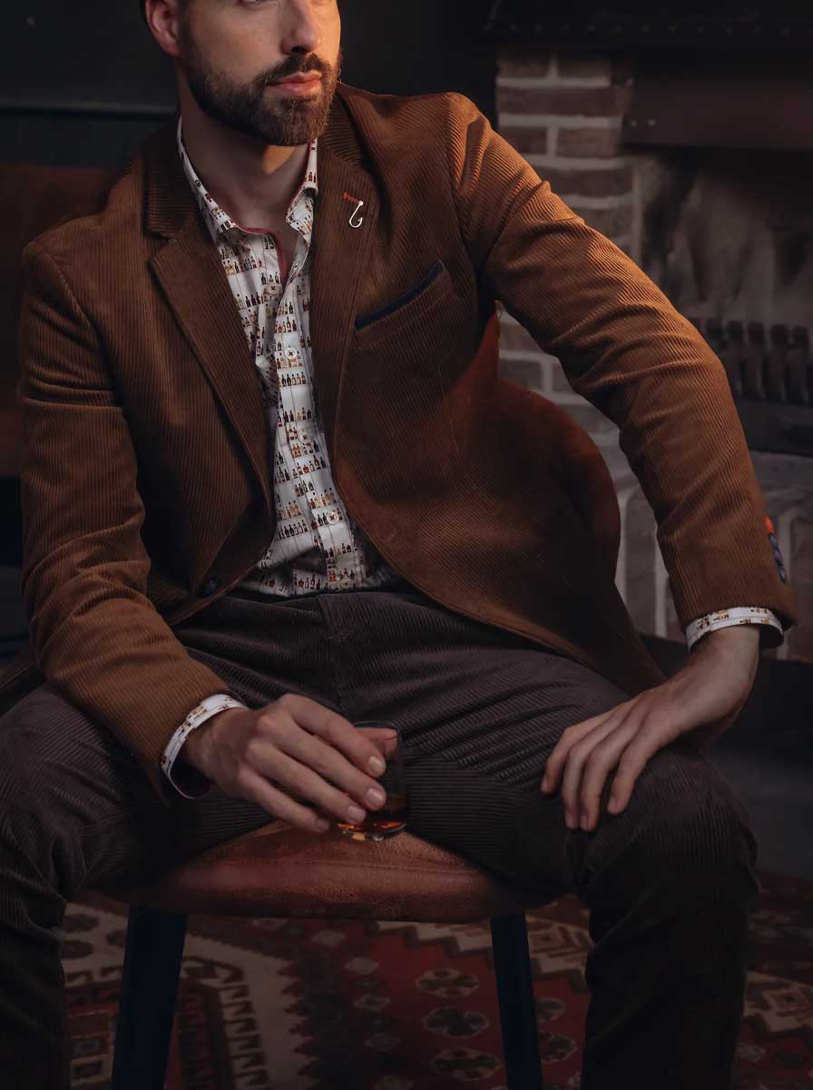 A Fish Named Fred Jacket/Blazer A Fish Named Fred - Cord Blazer