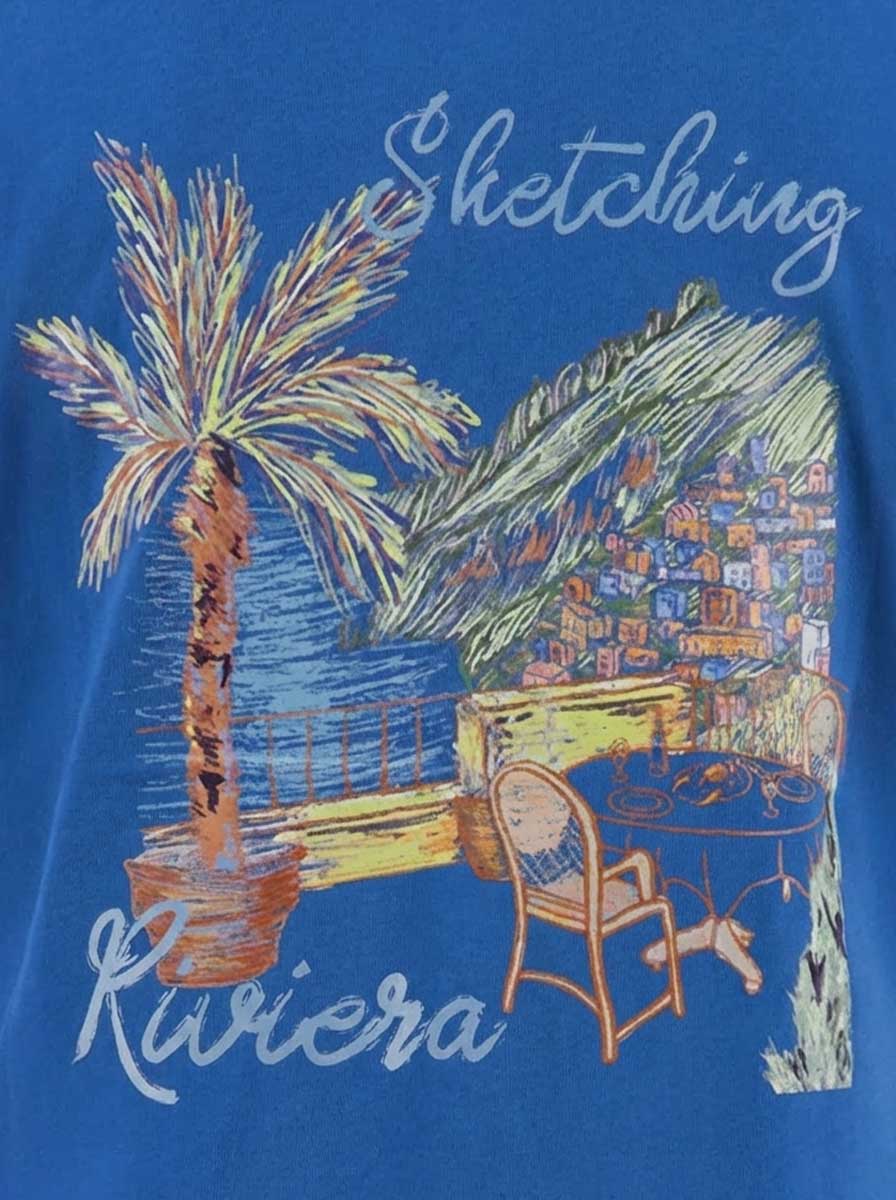 A Fish Named Fred Polo & T-Shirts A Fish Named Fred - Sketching Riviera T-Shirt