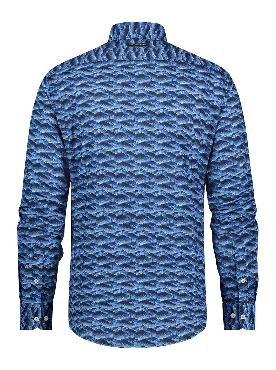 A Fish Named Fred Shirts A Fish Named Fred - Rocky Mountain Print Shirt