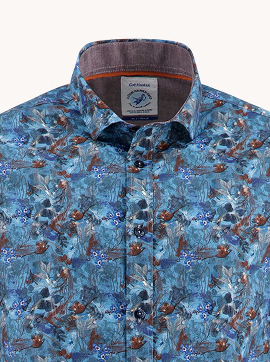 A Fish Named Fred Shirts A Fish Named Fred - Watercolour Highland Shirt