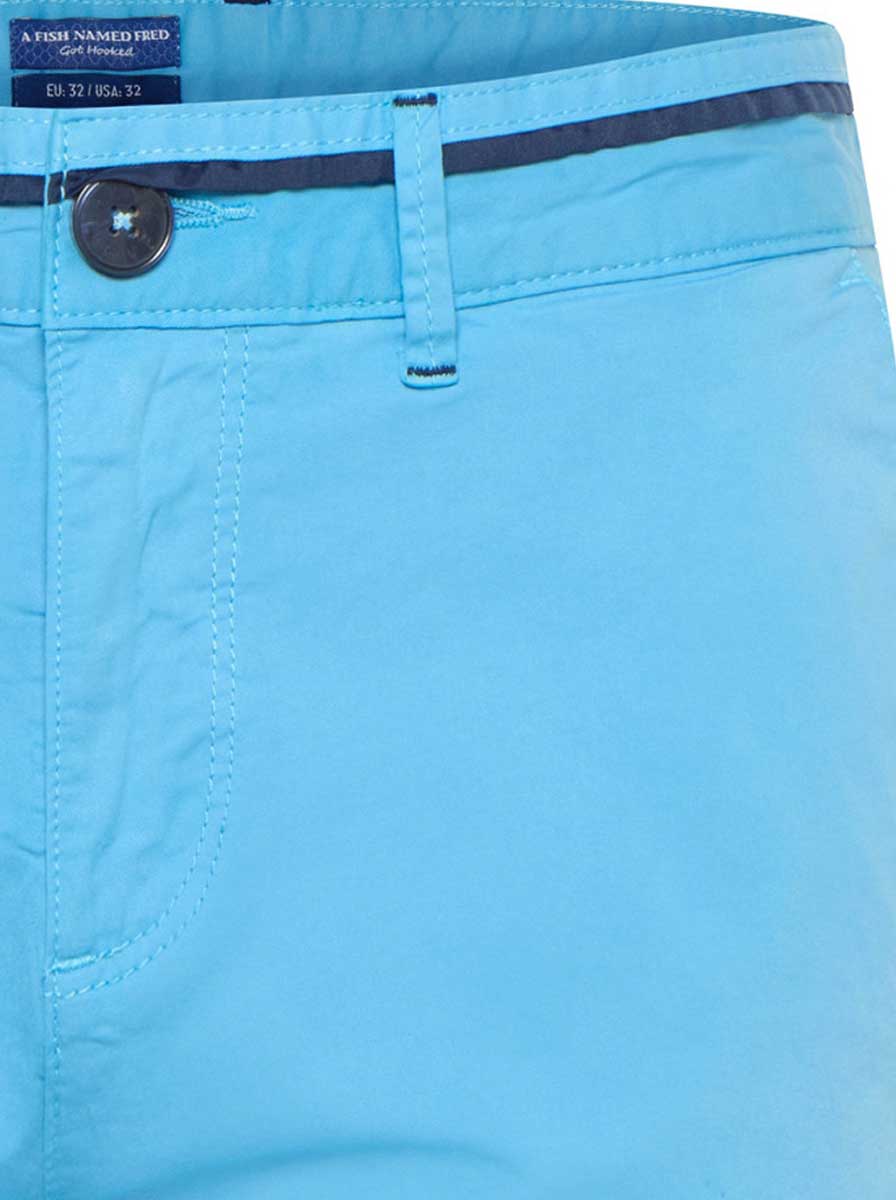 A Fish Named Fred Shorts A Fish Named Fred - Garment Dyed Sky Blue Shorts