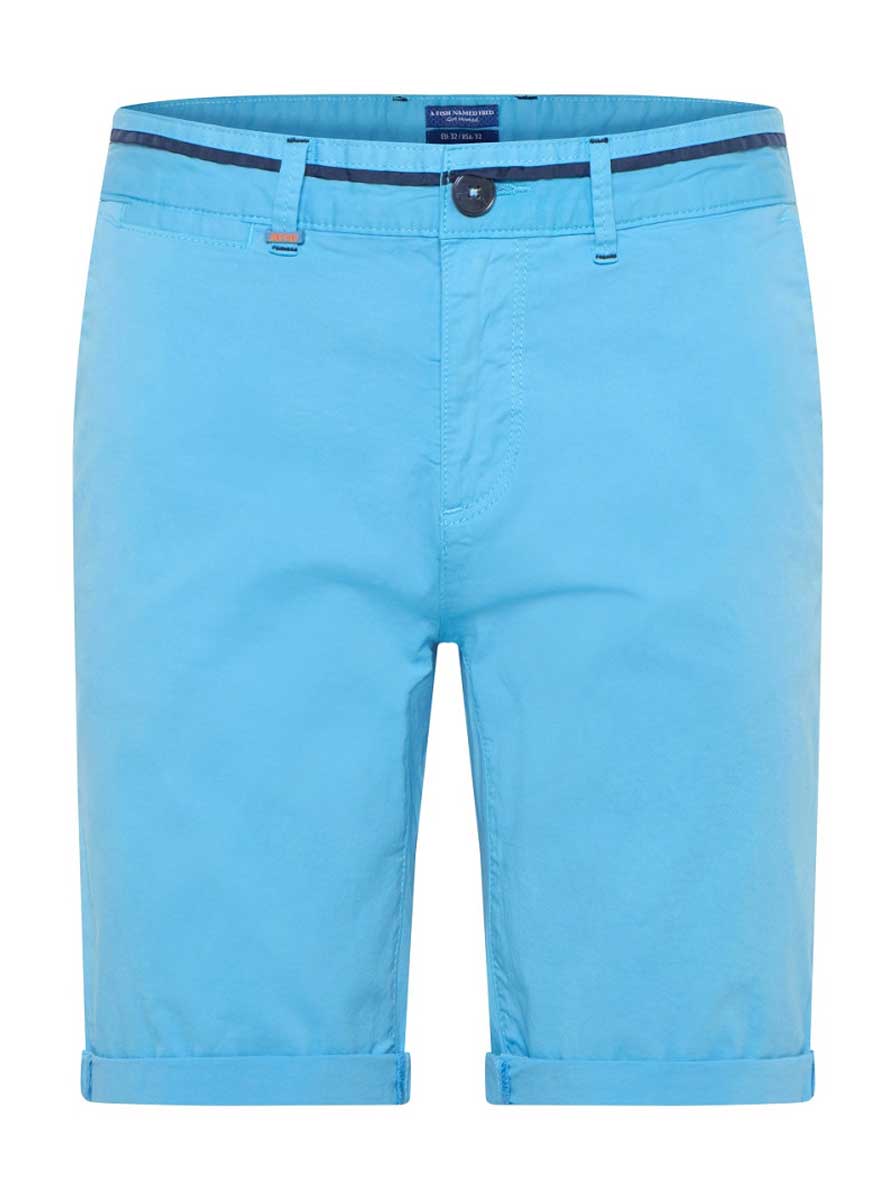 A Fish Named Fred Shorts A Fish Named Fred - Garment Dyed Sky Blue Shorts