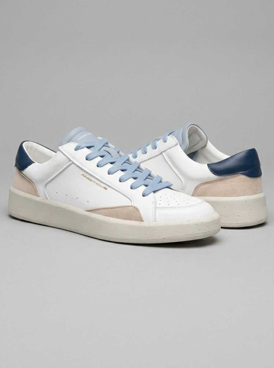 Ambitious Shoes & Boots Ambitious - Brixton Leather & Suede Court Sneaker