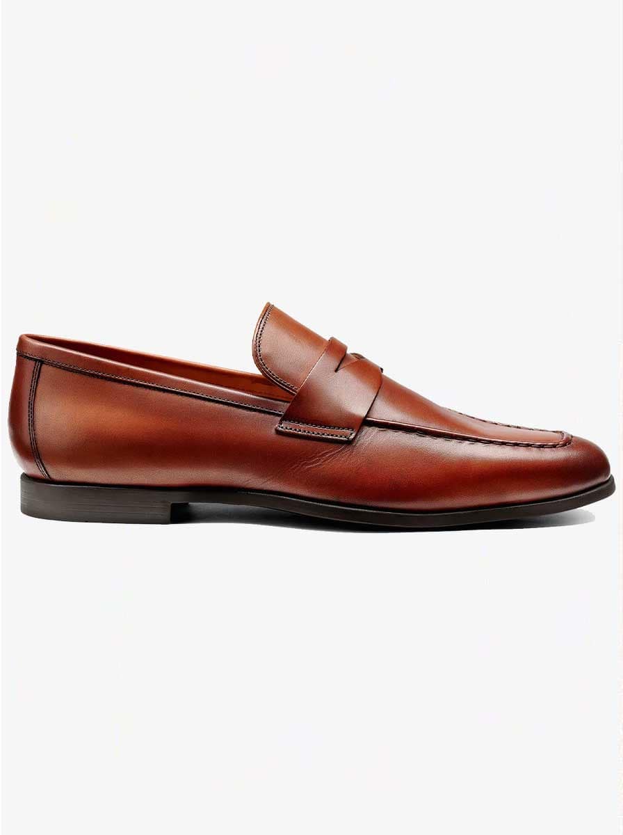 Barker Shoes & Boots Barkers - Capri Tan Slip-on Loafer
