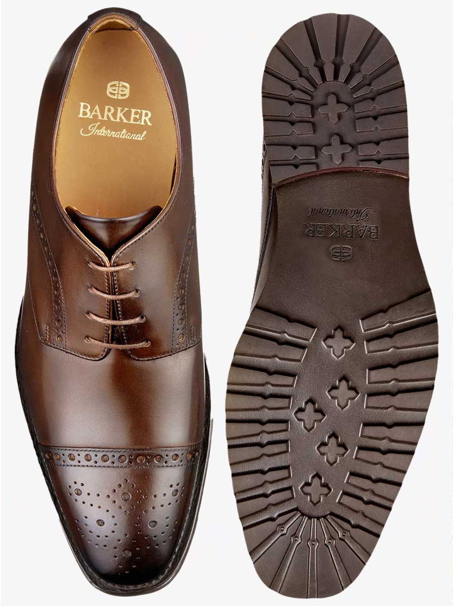Barker Shoes & Boots Barkers - Margate Chestnut Calf Shoe