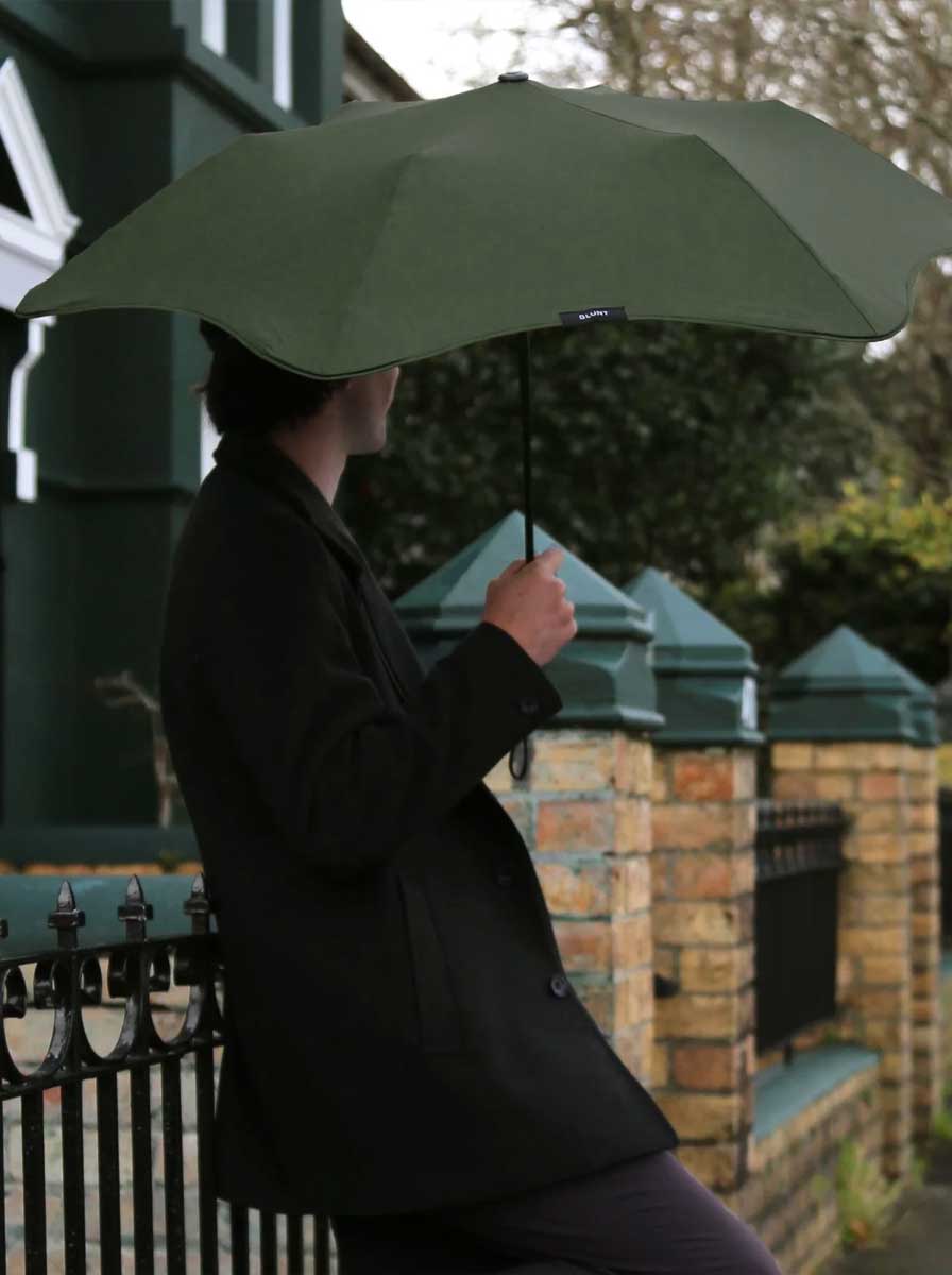 Blunt Umbrellas Blunt - Metro Collapsible Forest Green Umbrella