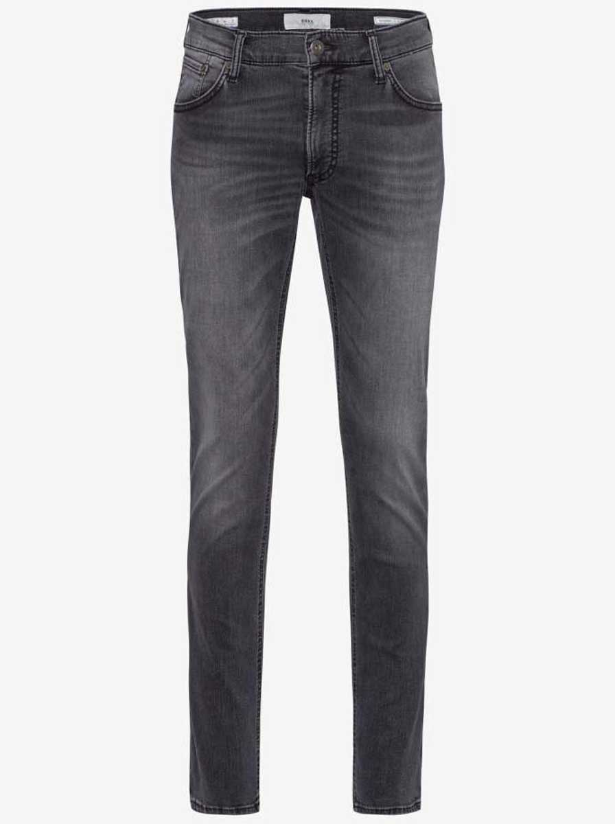 Brax Jeans Brax - Chuck Hi-Flex: Tapered Leg Grey Denim Jeans