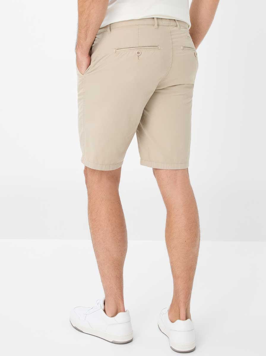 Brax Shorts Brax - Bari Beige Cotton Short