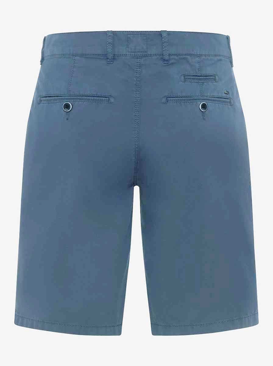 Brax Shorts Brax - Bari Blue Cotton Short