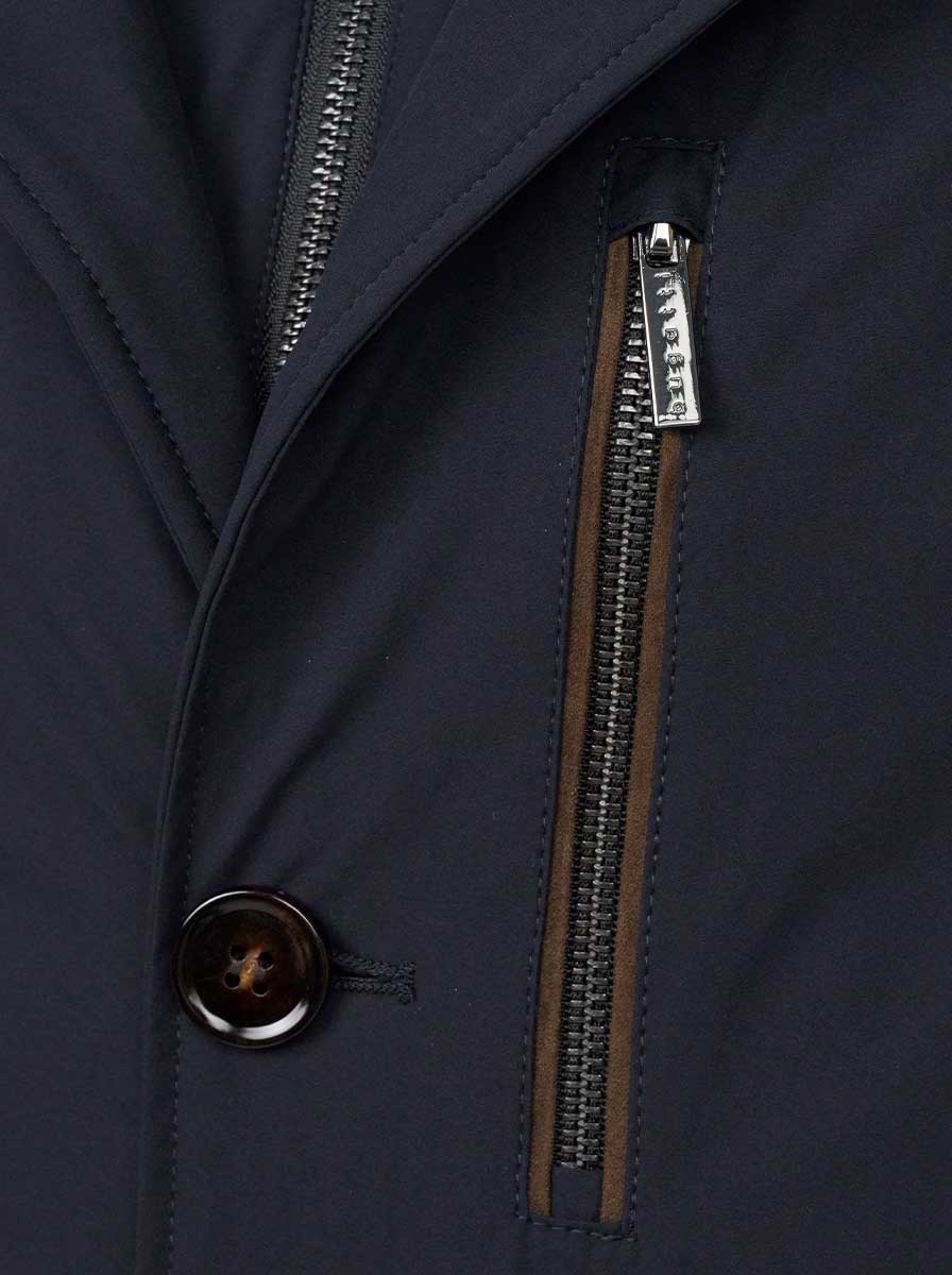 Bugatti Coats Bugatti - Rain Series Waterproof Navy Jacket