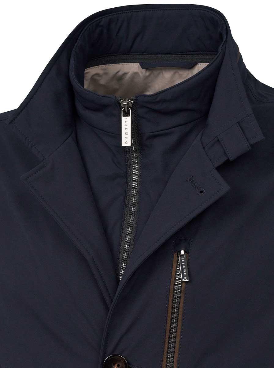 Bugatti Coats Bugatti - Rain Series Waterproof Navy Jacket