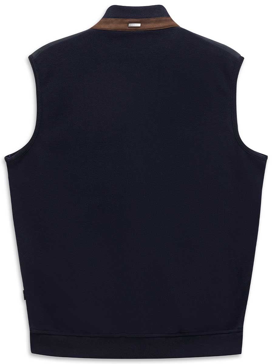 Bugatti Gilets Bugatti - Outerwear - Quilted Gilet w/ Alcantara Trim