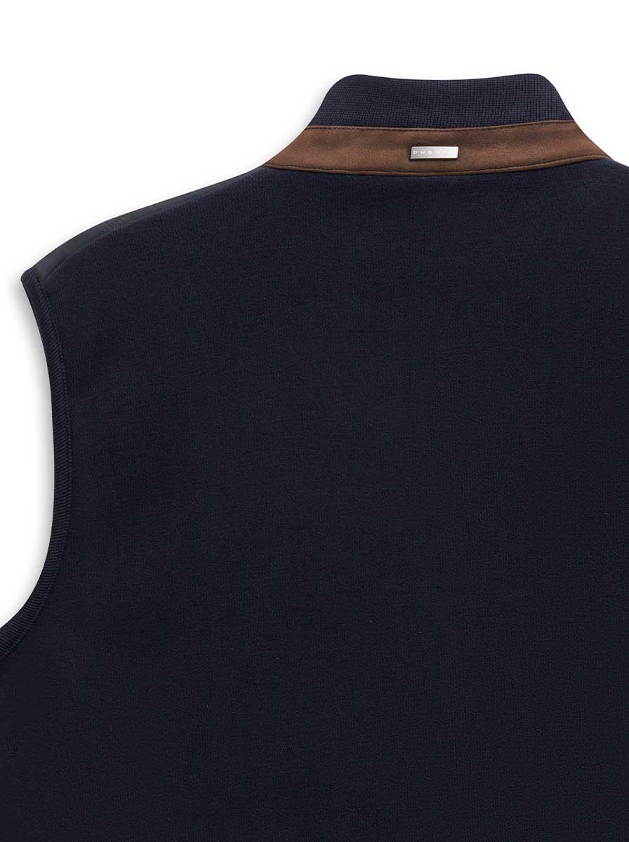 Bugatti Gilets Bugatti - Outerwear - Quilted Gilet w/ Alcantara Trim