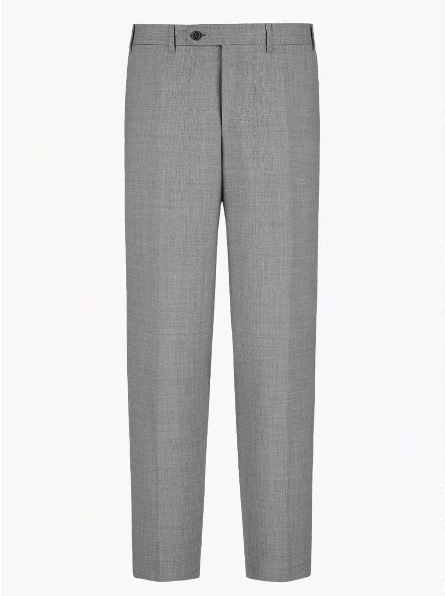 Canali Chinos/Trousers Canali - Summer Wool Light Grey Trousers