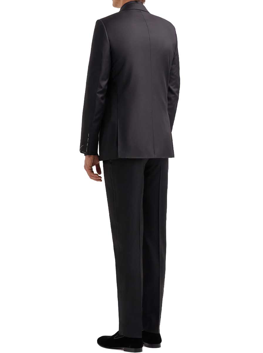 Canali Dress Suits Canali - Super 150s Black Tuxedo