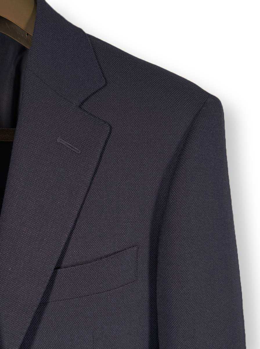 Canali Jacket/Blazer Canali - Blazer - Textured Wool Stretch Navy