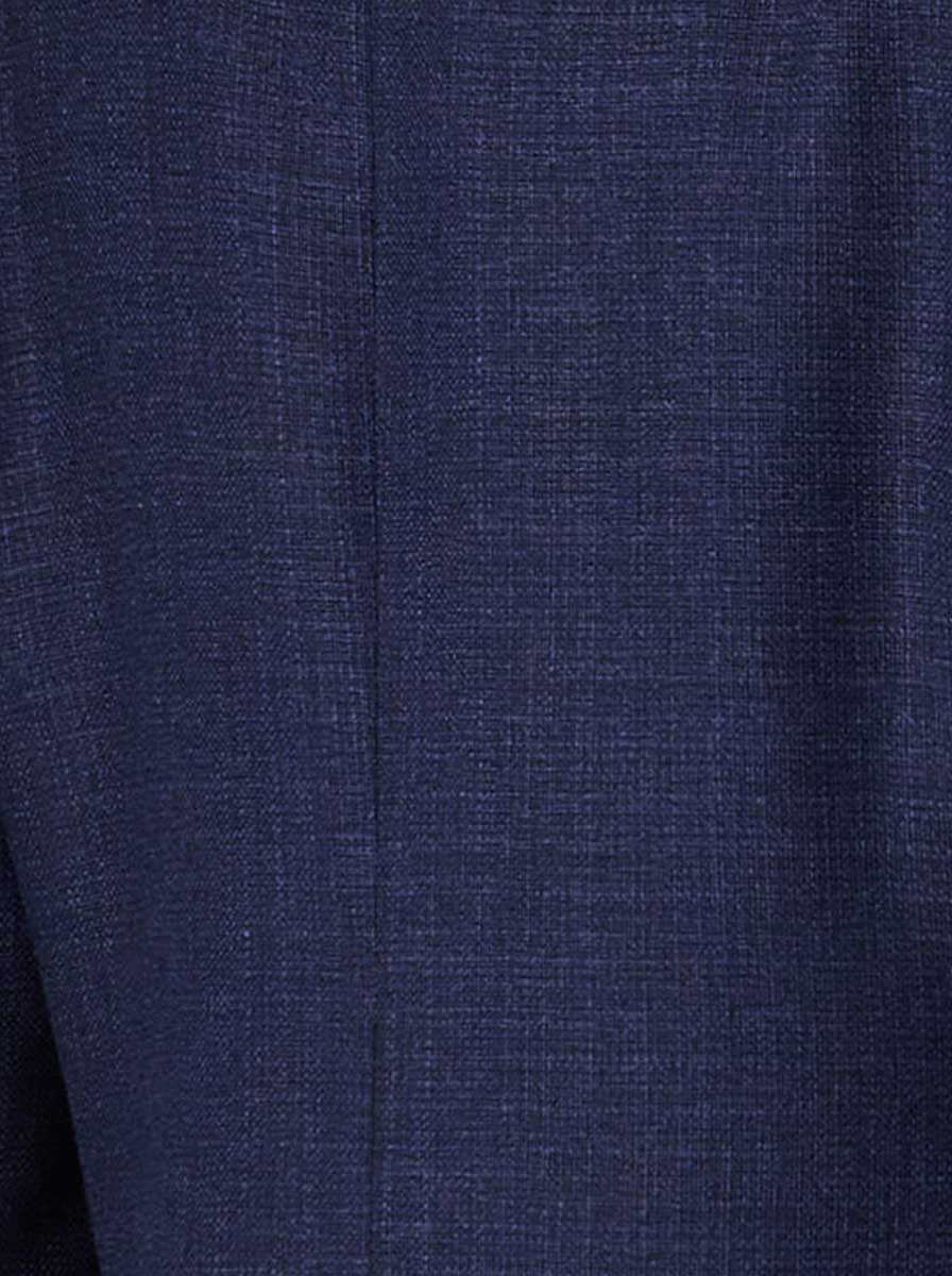 Canali Jacket/Blazer Canali - Blue Textured Wool Blazer