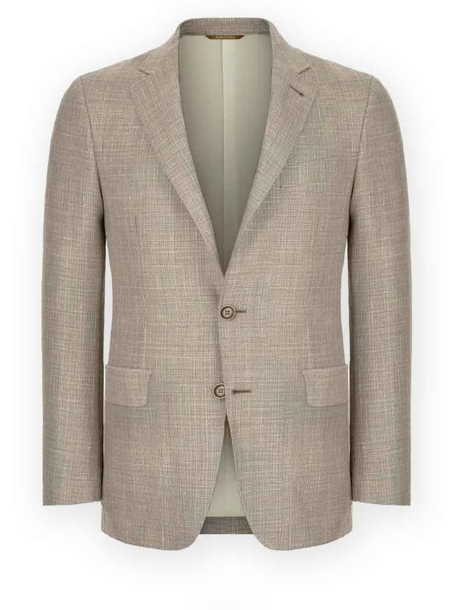 Canali Jacket/Blazer Canali - Linen, Silk And Wool Blazer