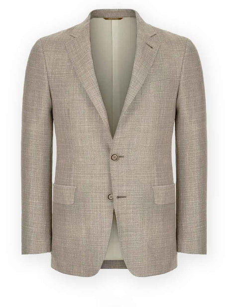 Canali Jacket/Blazer Canali - Linen, Silk And Wool Blazer