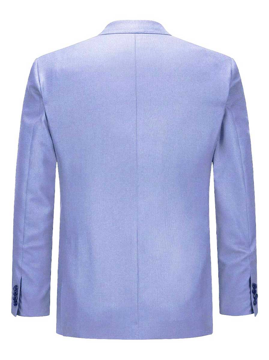 Canali Jacket/Blazer Canali - Wool Light Blue Travel Blazer