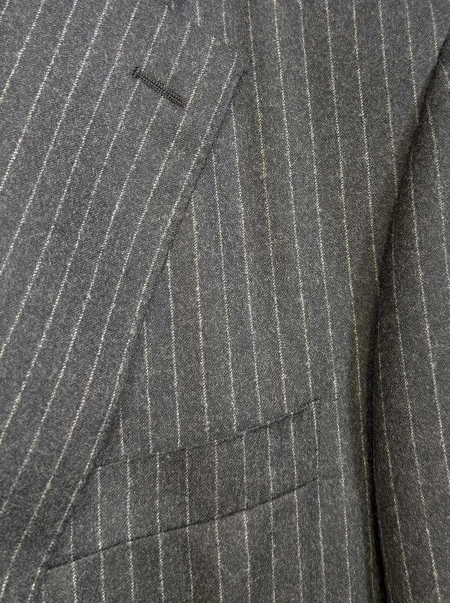 Canali Suits Canali - Charcoal Pin Stripe Charcoal Suit