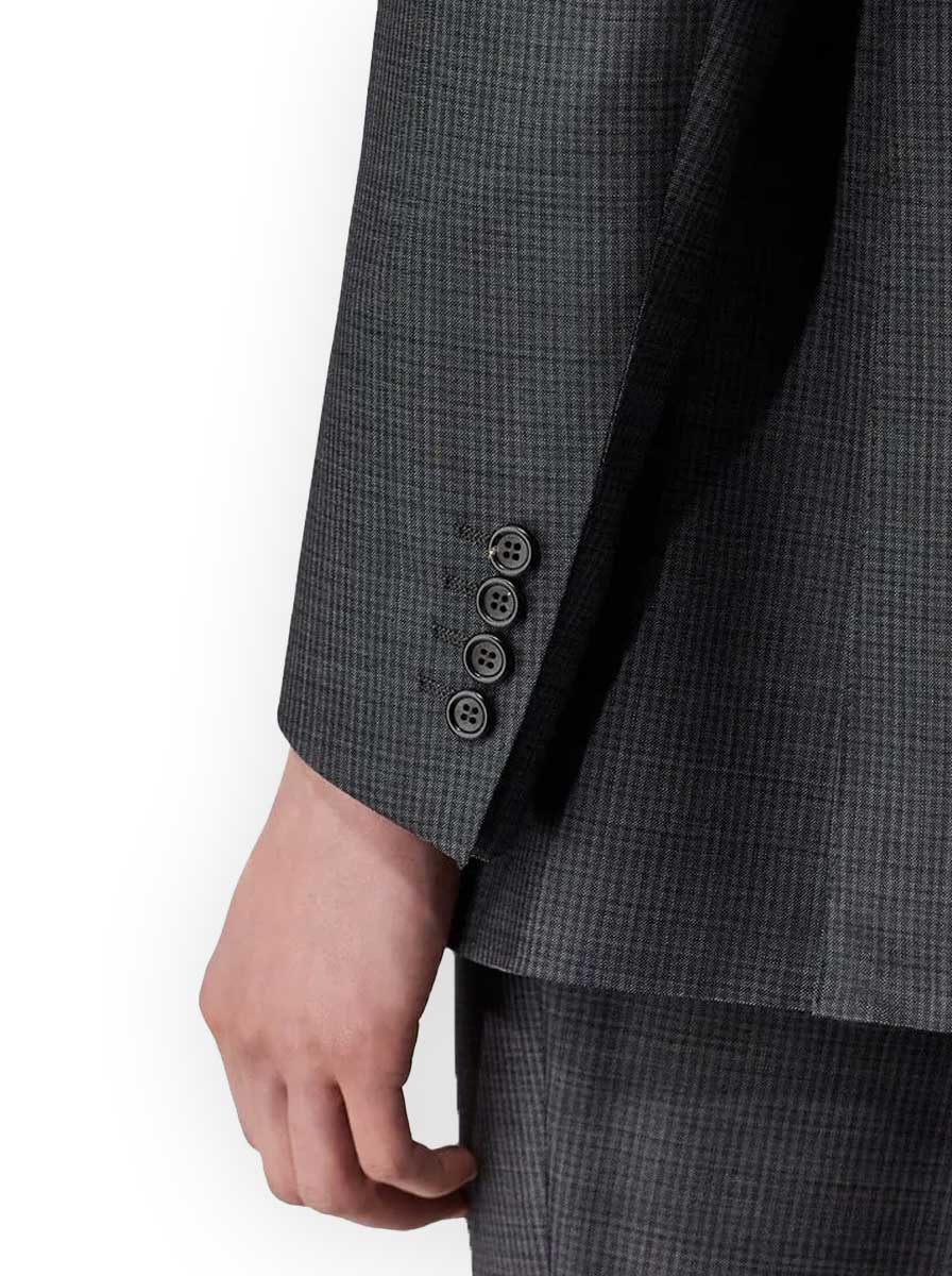 Canali Suits Canali - Micro Check Wool Suit