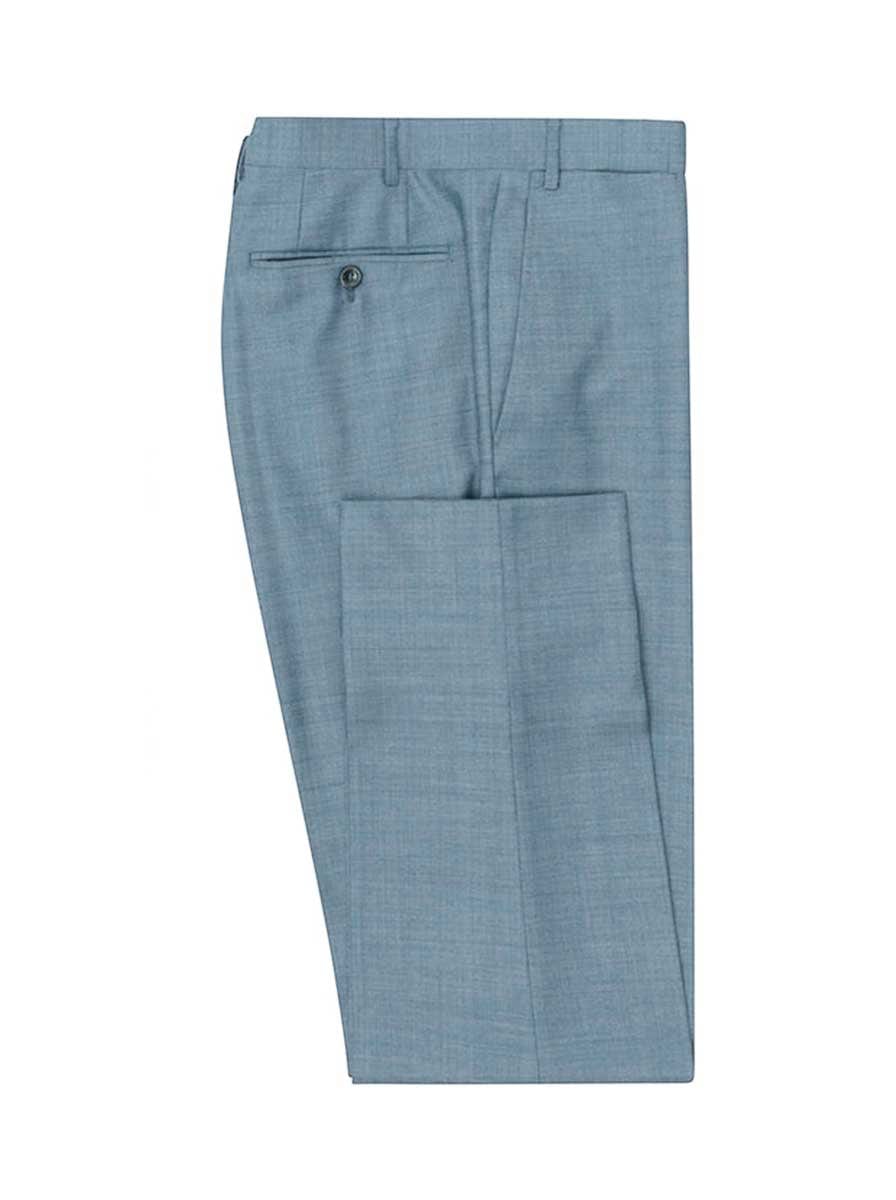 Canali Suits Canali - Textured Wool Turquoise Suit