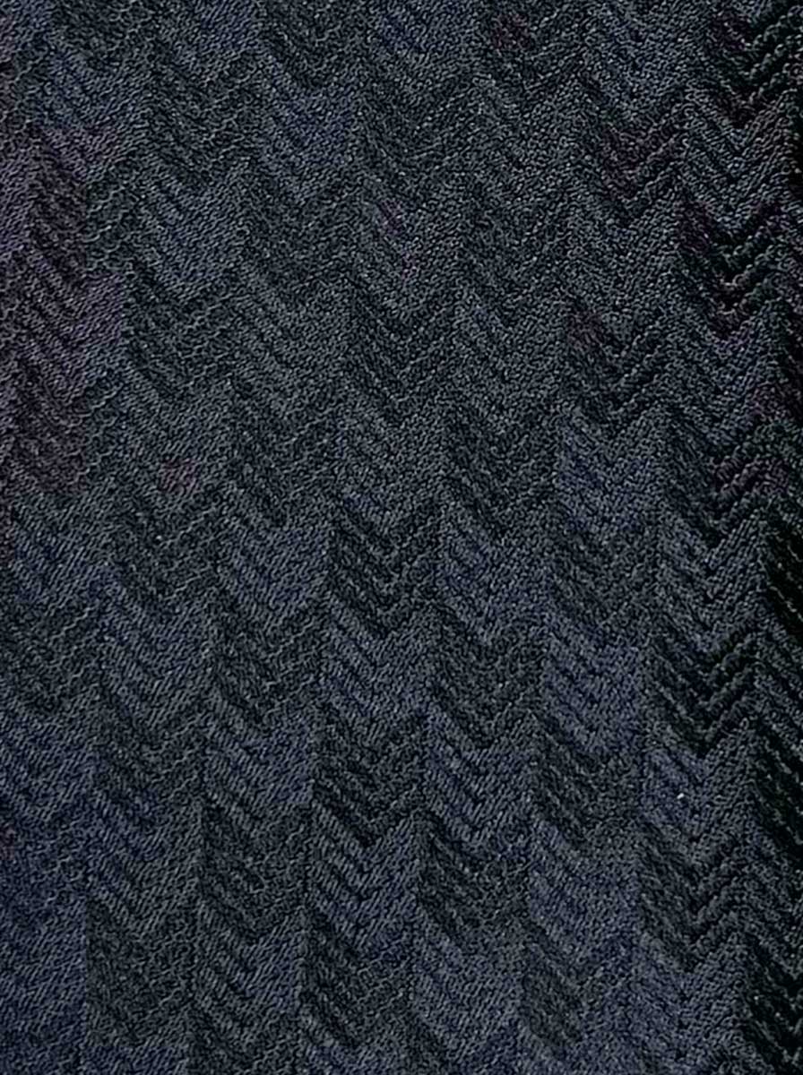 Canali Ties Canali Chevron Woven Navy Tie