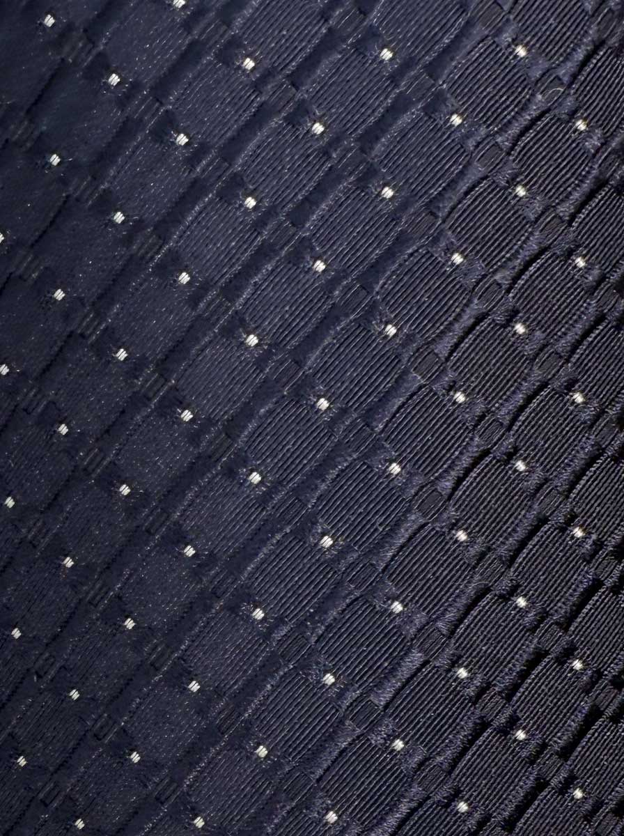 Canali Ties Canali - Tie - Textured Micro Spot Navy