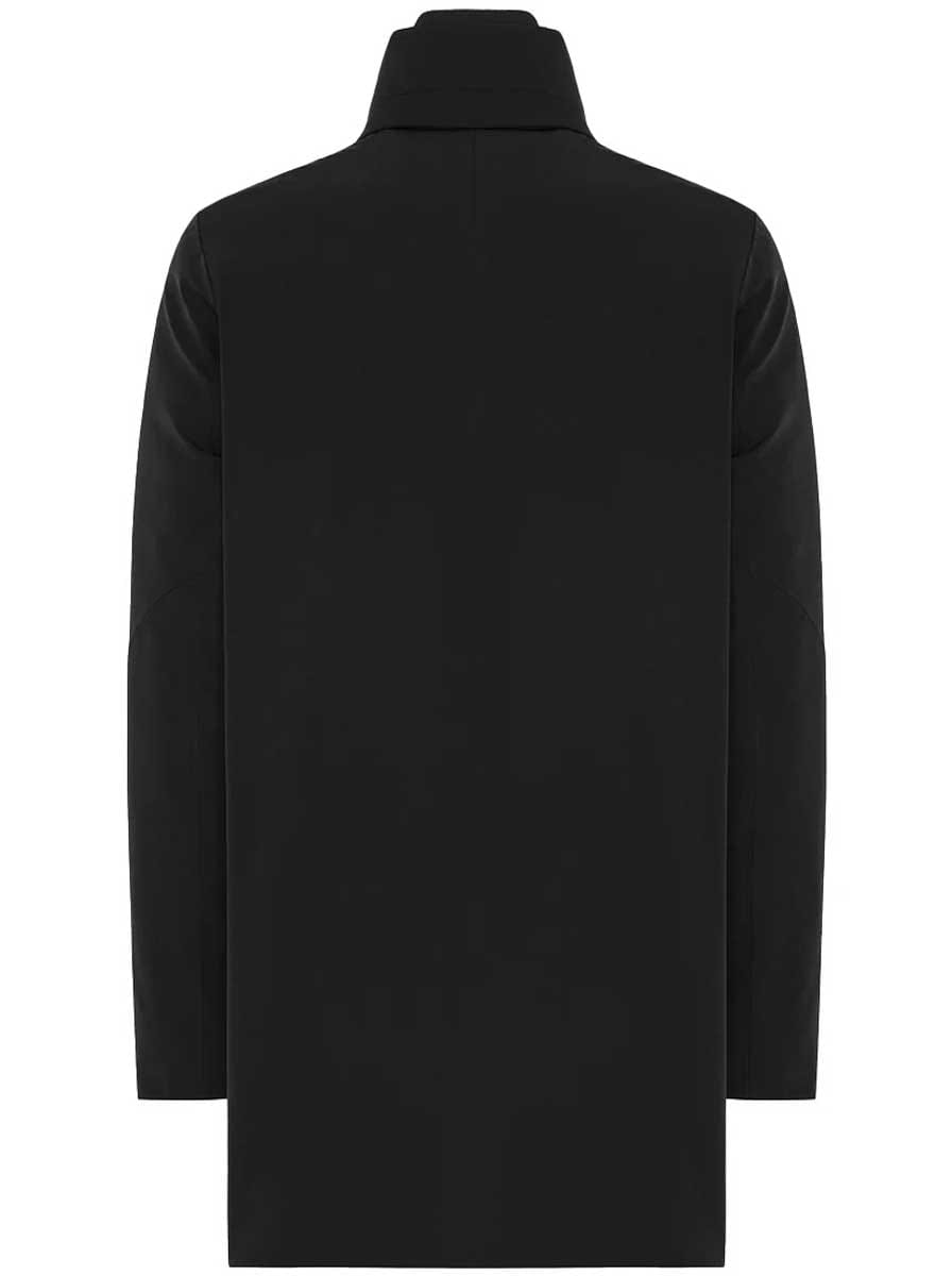 Duno Coats Duno - Blake Technical 2-Layer Bi-Stretch Black Coat