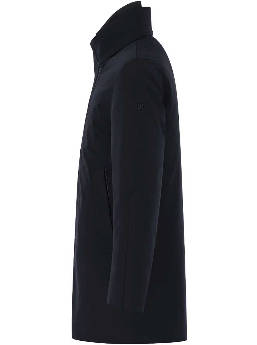 Duno Coats Duno - Blake Technical 2-Layer Bi-Stretch Navy Coat