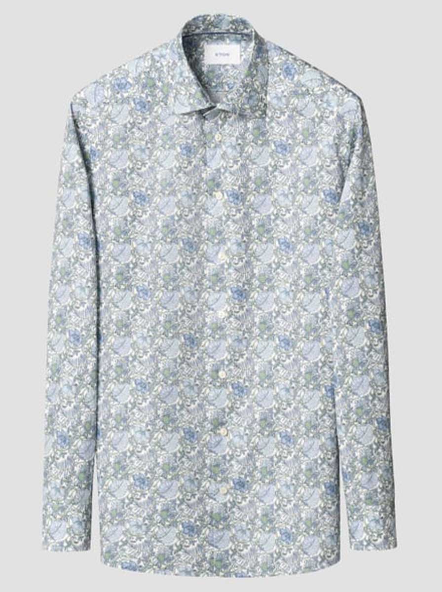 Eton Shirts Eton - Floral Signture Twill Shirt