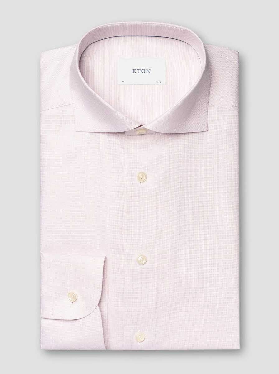 Eton Shirts Eton - Oxford Pink Shirt