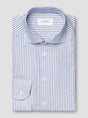 Eton Shirts Eton - Oxford Striped Blue Shirt