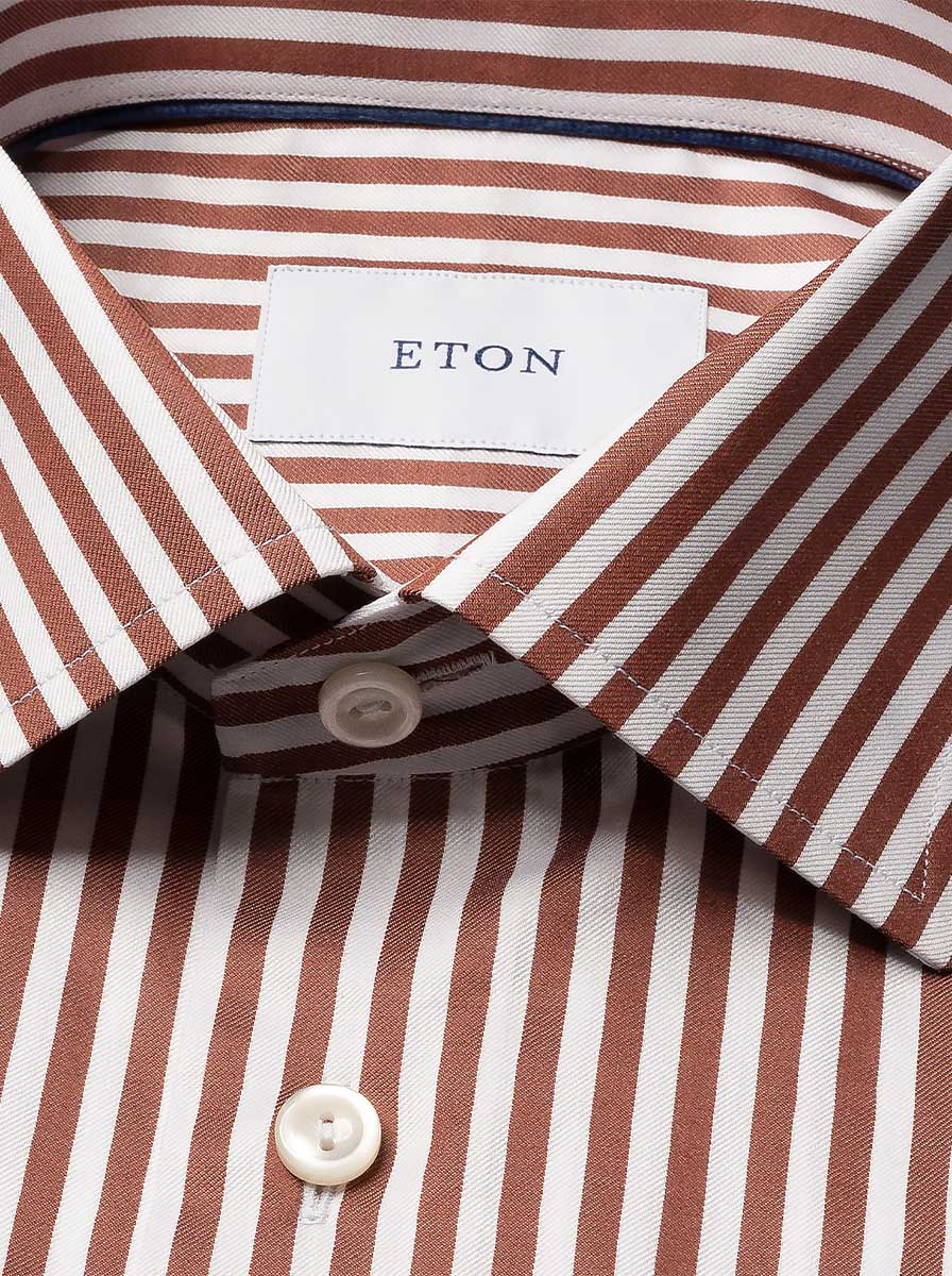 Eton Shirts Eton - Signature Twill Bengal Stripe Shirt