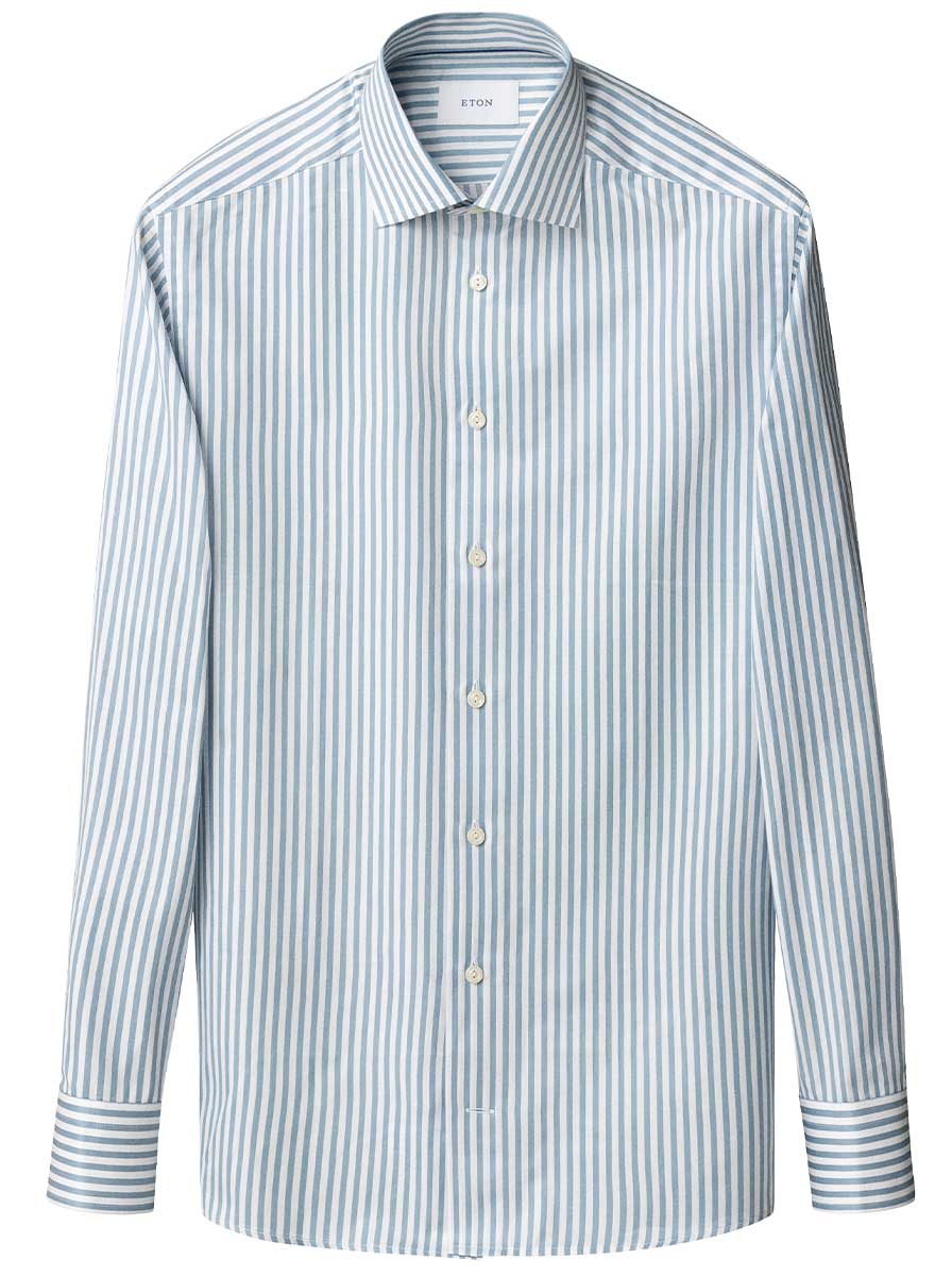 Eton Shirts Eton - Signature Twill Bengal Stripe Shirt