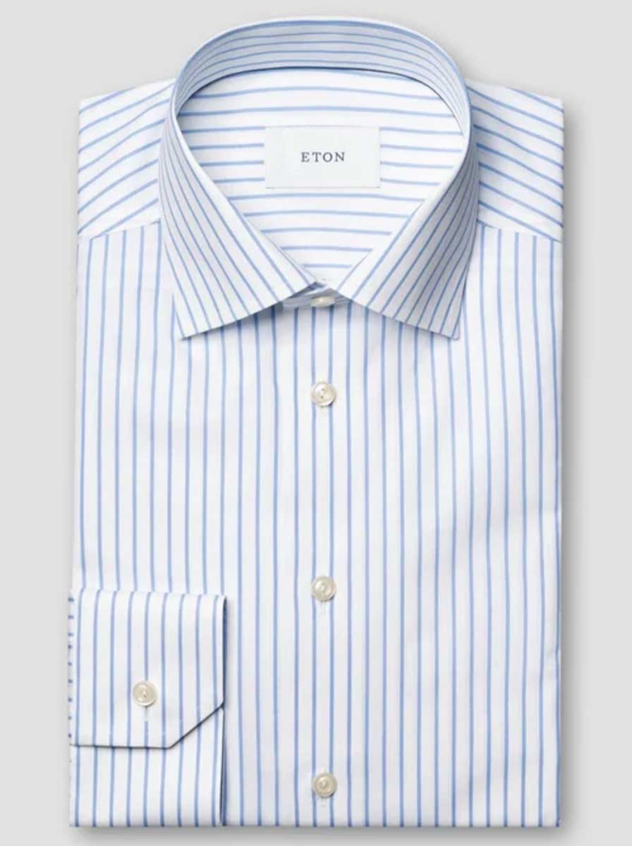 Eton Shirts Eton - Striped Signture Twill Shirt