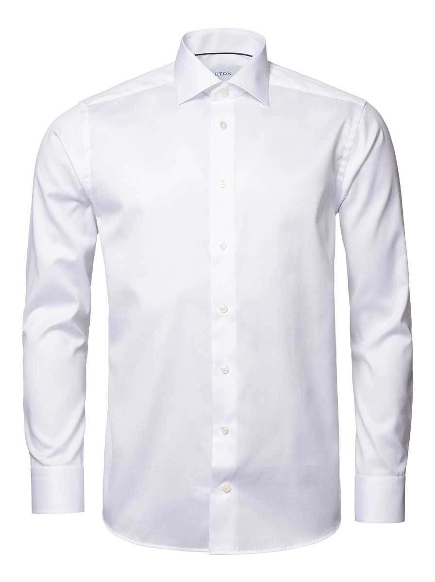 Eton Shirts Eton - White Signature Twill Shirt