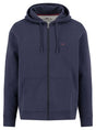 Fynch Hatton Knitwear & Jumpers Fynch Hatton - Full Zip Navy Hoody