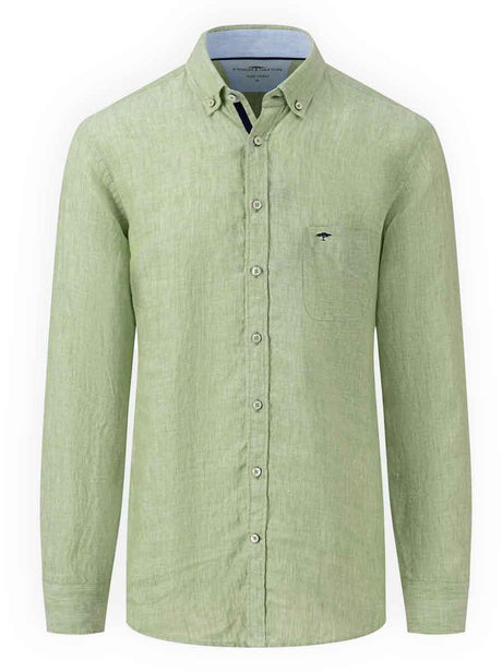 Fynch Hatton Knitwear & Jumpers Fynch Hatton - Linen Shirt