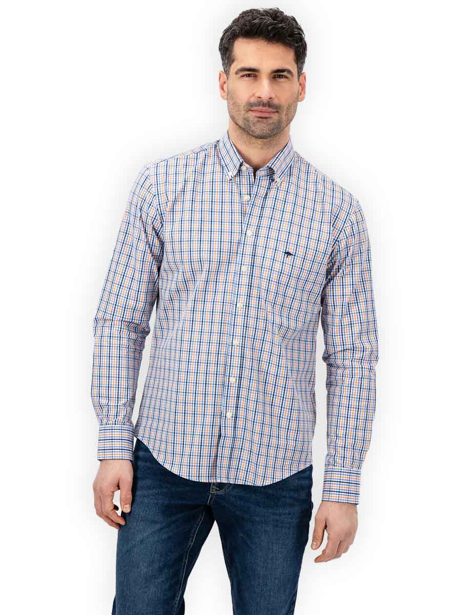 Fynch Hatton Knitwear & Jumpers Fynch Hatton - Multi Check Shirt