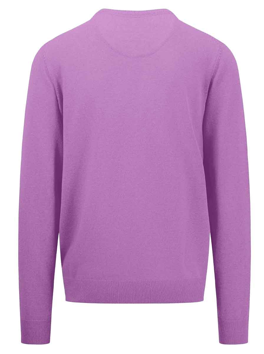 Fynch Hatton Knitwear & Jumpers Fynch Hatton - Seasonal Cotton Crew Neck Jumper