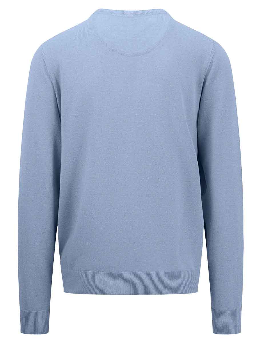 Fynch Hatton Knitwear & Jumpers Fynch Hatton - Seasonal Cotton Crew Neck Jumper