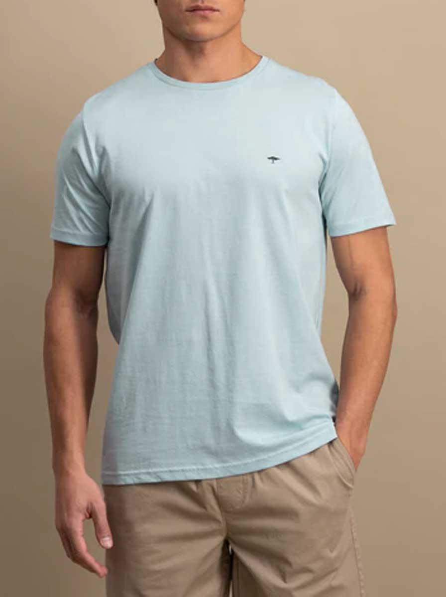 Fynch Hatton Polo & T-Shirts Fynch Hatton - Premium Cotton Mint T-Shirt