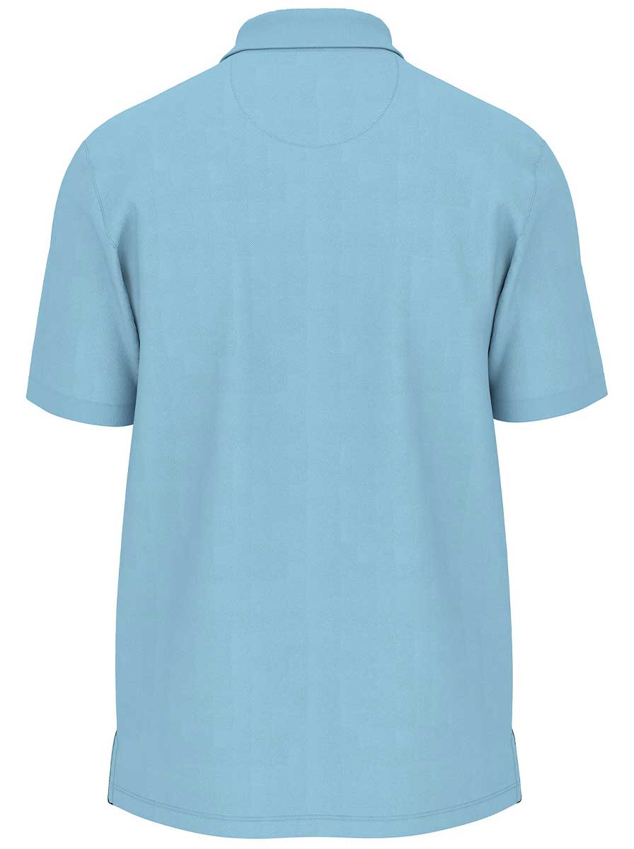 Fynch Hatton Polo & T-Shirts Fynch Hatton - Premium Cotton Sky Polo Shirt