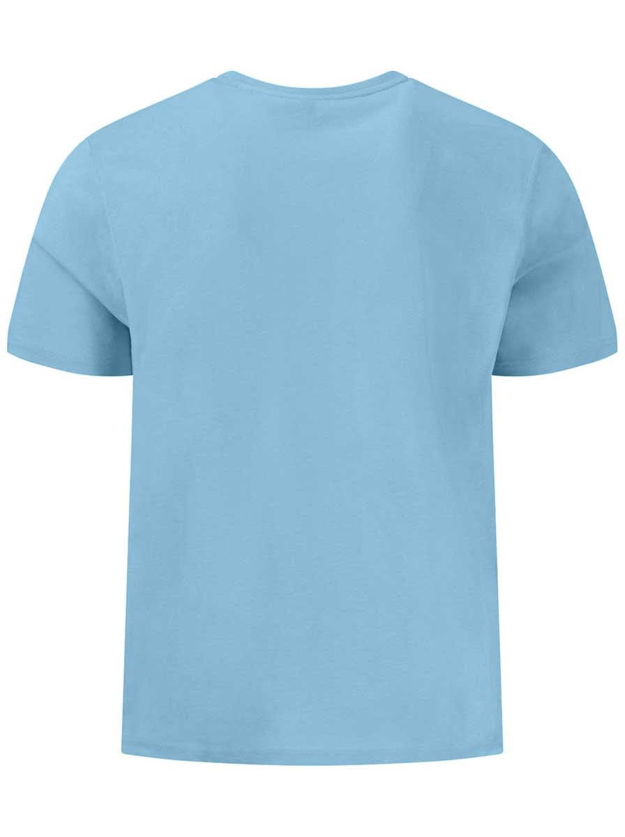 Fynch Hatton Polo & T-Shirts Fynch Hatton - Premium Cotton Sky T-Shirt