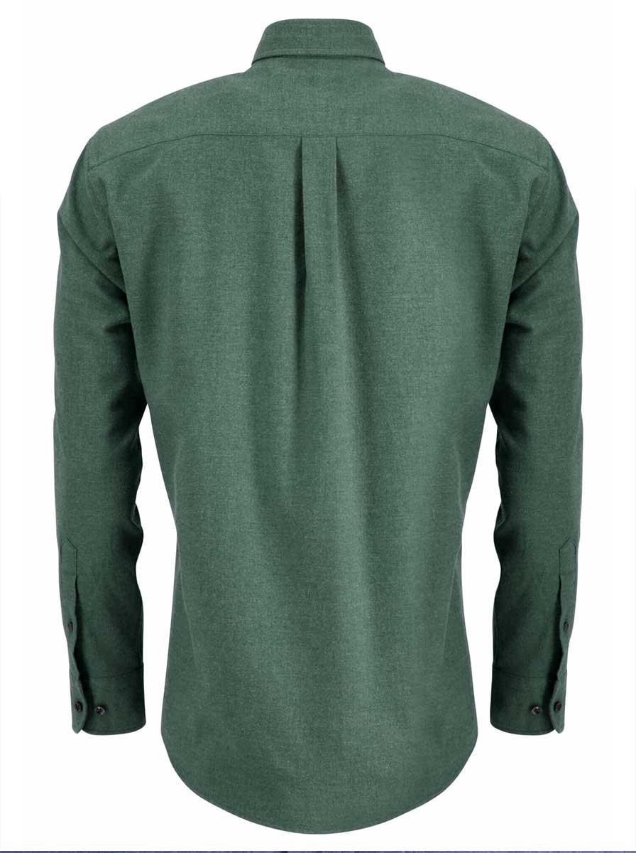 Fynch Hatton Shirts Fynch Hatton - Cotton Flannel Long Sleeve Fern Shirt